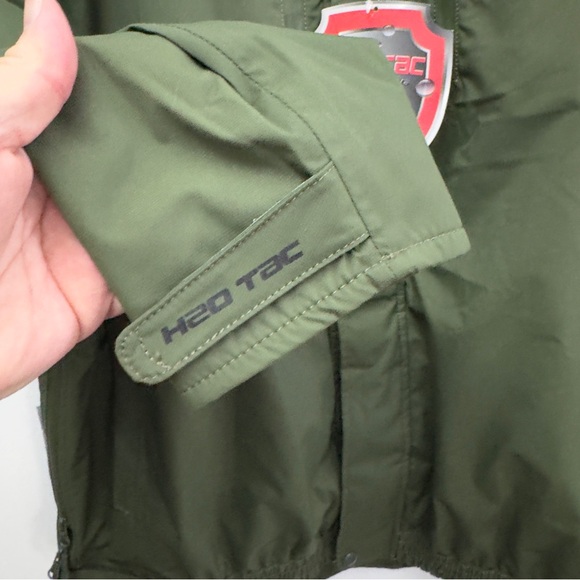 Waterproof Tactical Jacket H2O Tac Men’s L Green NWT - Picture 4 of 16